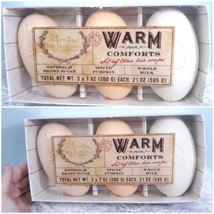 Lot 2 San Francisco Soap Co. Pumpkin Spice & Oatmeal 3 Bar Moisturizing Bath Set